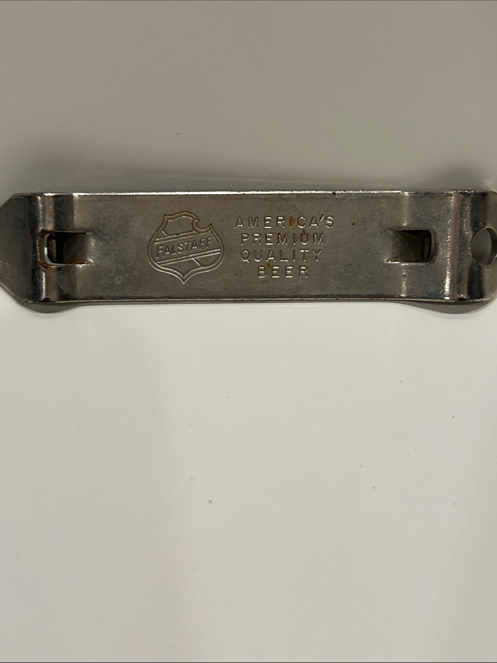 Branded Metal Bottle Opener - Silver
